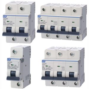 MCB LA125H, dòng điện 80A ~ 125A, dòng cắt 10kA LS