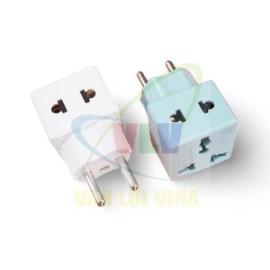 Đầu chia phích cắm 2 cổng (Trắng/xanh) P15 SOPOKA