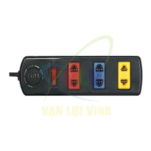 Ổ cắm nối dài 3 lỗ 3TS có công tắc, công suất 1000W LIOA