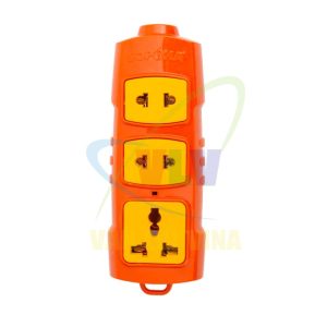 Thân ổ cắm 3 cổng chịu tải cao (không kèm dây) công suất 6000W P6000W SOPOKA