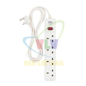 Ổ cắm 4 cổng Tiêu chuẩn Anh Quốc 4E1 (BS Standard Type G) SOPOKA