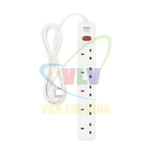 Ổ cắm 5 cổng Tiêu chuẩn Anh Quốc 5E1 (BS Standard Type G) SOPOKA