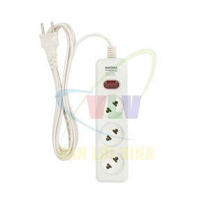 Ổ cắm có dây 3 cổng tải 1200W 3L1 SOPOKA