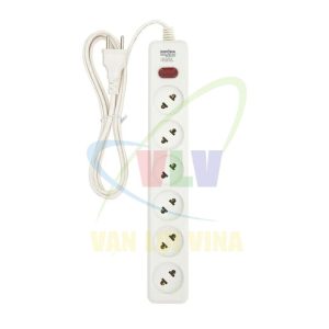 Ổ cắm có dây 6 cổng tải 1200W 6L1 SOPOKA
