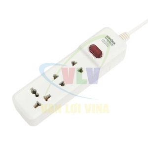 Ổ cắm có dây 3 cổng tải 1200W 3M1 SOPOKA