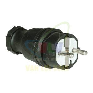Phích cắm công nghiệp có tiếp địa F0511-S, Tải 16A, điện áp 250V, Kháng nước chuẩn IP44 PCE