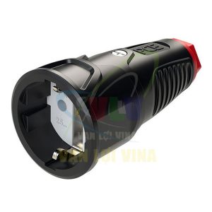 Phích cắm âm F2510-SR, tải 16A, điện áp 250V, có tiếp địa, Kháng bụi và nước chuẩn IP20 PCE