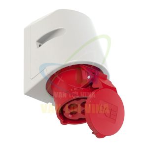 Ổ cắm công nghiệp lắp nổi, mặt nghiêng, 16A - 32A, 400V, 4 cực, IP44 PCE