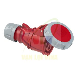 Ổ cắm công nghiệp di động chuyên dùng cho container F2242-3V, tải 32A, 4 chân (3P+PE), điện áp 440V, đầu cái, kín nước chuẩn IP67 PCE