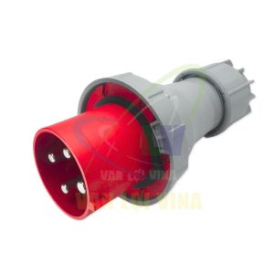 Phích cắm công nghiệp loại kín nước IP67, tải 63A - 125A, 4 chân (3P+PE), điện áp 400V, đầu đực (PCE Trailing Commando Series/ Power Twist) PCE
