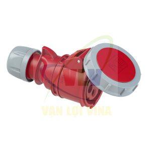 Ổ cắm công nghiệp di động tải 16A - 32A, 4 chân (3P+PE), điện áp 400V, đầu cái, kín nước chuẩn IP67