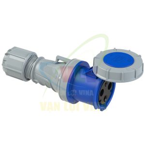 Ổ cắm công nghiệp chịu tải cao từ 63A - 125A, 3 chân (2P+PE), điện áp 230V, đầu cái, kín nước chuẩn IP67 PCE