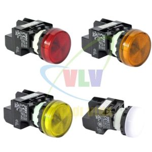 Đèn báo loại phẳng YW1P phi 22 Idec