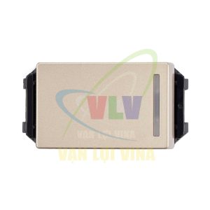 Công tắc 2 chiều có đèn báo, màu vàng ánh kim Halumie Acrylic WEVH5152 Panasonic