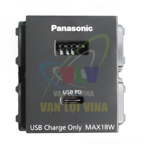 Ổ cắm 2 cổng USB type A-C WEF14821H-VN sản xuất tại Đài Loan Panasonic