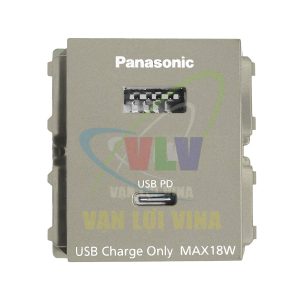 Ổ cắm sạc USB 2 cổng chuẩn A-C Halumie WEF14821 Panasonic