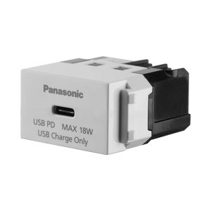 Ổ cắm USB 1 cổng chuẩn Halumie WEF412417 Panasonic