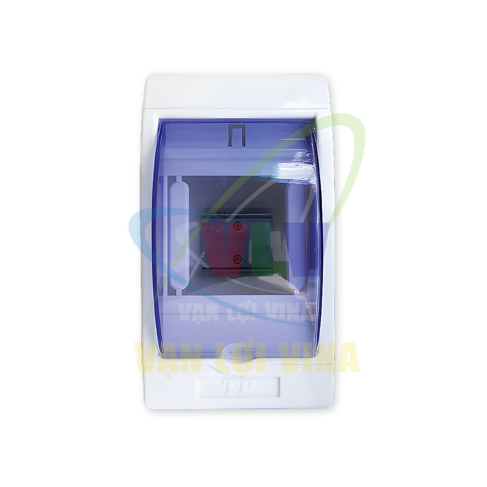 Hộp nổi lắp CB tép (Hộp đựng cầu dao tự động) có nắp che MCBCN Tiến phát