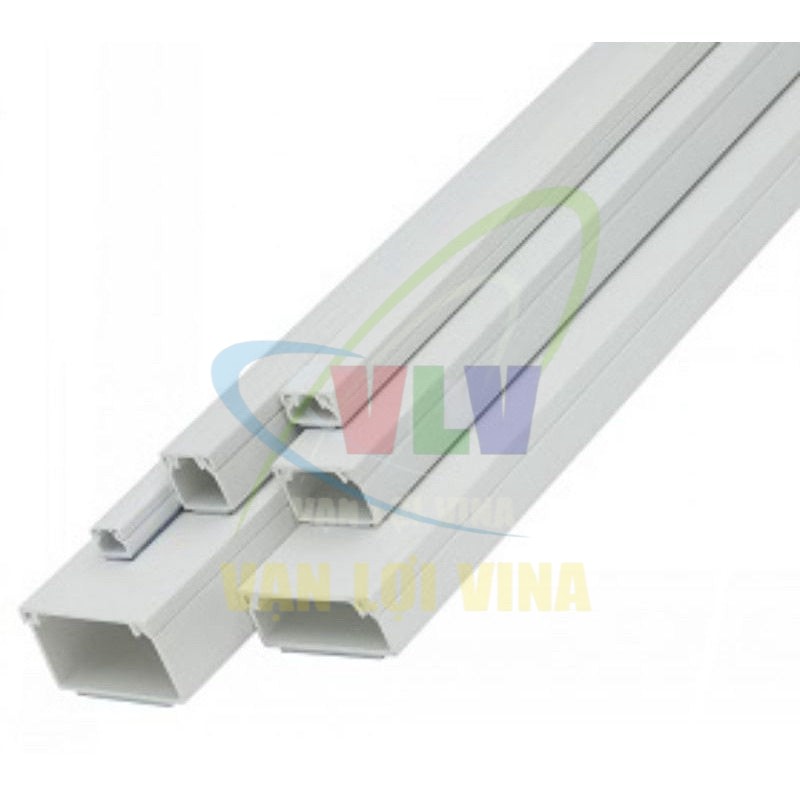 Nẹp điện nhựa vuông cây dài 1.7m Tiến Phát