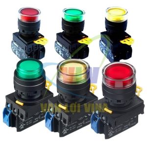 Nút nhấn YW1B phi 22 IDEC